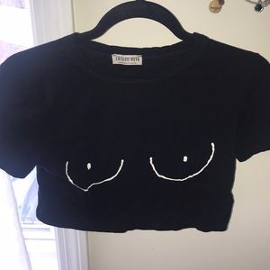 Fashion nova cropped tee